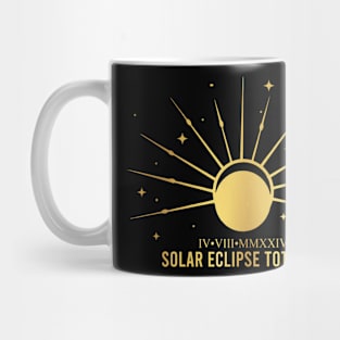 American Total Solar Eclipse April 8th 2024,Celestial Eclipse, Eclipse Souvenir, Totality Lunar Eclipse Mug